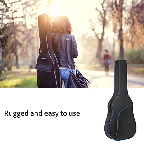 Sac à guitare acoustique Étui de guitare imperméable 41 pouces Sac de gigogne de guitare sac à dos avec tampon à double… - Les Beatles, Paul McCartney, John Lennon, RIngo Starr, George Harrison Sac à guitare acoustique Étui de guitare imperméable 41 pouces Sac de gigogne de guitare sac à dos avec tampon à double… – Image 7