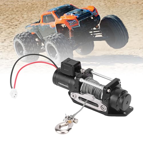 Treuil à chenilles télécommandé 5 11V accessoire camion RC 1/10 - 2