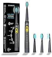 IZI White Ultra Sonic Whitening Electric Toothbrush | 360 Deep Clean | Electric Rechargeable Toot...