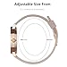 cicininc Nurse Watch for Women, Pink Analog Nursing Watches with 12/24 Hour Military Time,Second Hand