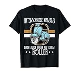 Dieses tolle Design ist perfekt für jeden Rollerfahrer und Scooterfahrer. Damit kannst du deine Liebe zu dem Roller oder dem Moped zeigen. Macht sich gut bei jedem Besuch bei Freunden oder Familientreffen.