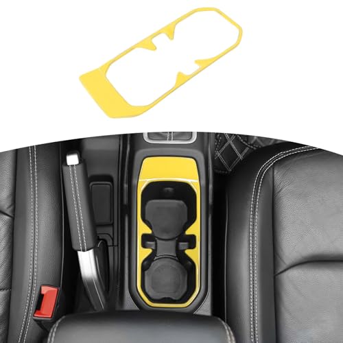 Garniture porte-gobelet Jeep Wrangler JL en ABS robuste contre rayures console centrale