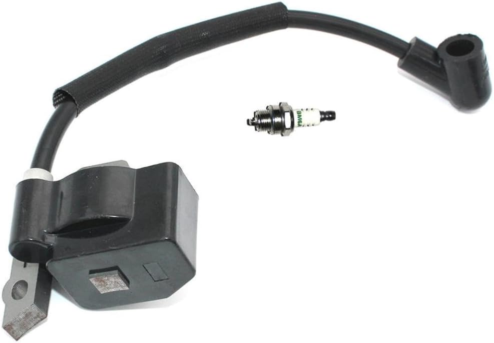 Ignition Coil Module Spark Plug Compatible with LT-30 MS-30 MS-31 DST300 DBC300 Weed Eater Parts369143010