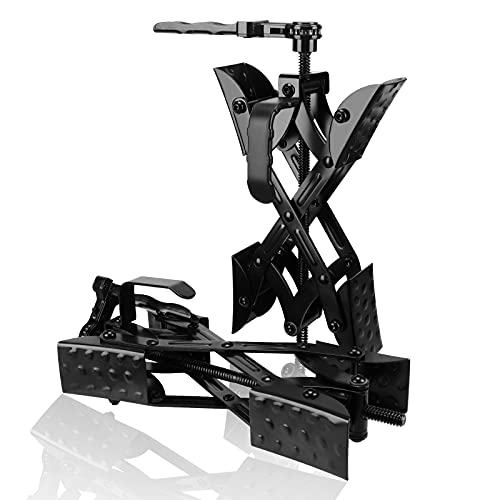 Jooleser X-Chock Wheel Stabilizer, Scissor Tire Locking Chocks For Travel Trailer Rv Camper, With Integrated Wrench, 1 Pair #TOP7