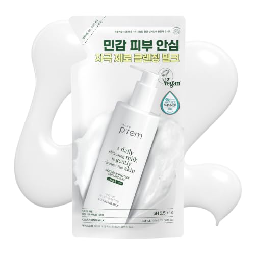 MAKE P:REM Safe Me. Relief Cleansing Milk Refill, 3.38 fl.oz.