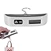 TIMOWU Bilancia da Cucina Elettronica 50kg x 50g LCD Portatile Digitale attaccatura di Corsa Scala dei Bagagli con Il termometro dell'interno, for Varie Scene