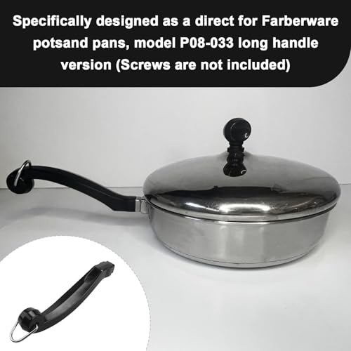GEAIN P08-033 Fry Saucepan Handle Replacement for Farberware Pan Handle Long, Fits for Farberware Pots and Pans - Thumbnail 6