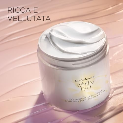 Elizabeth Arden - White Tea, Crema Corpo al Tè Bianco, Profumata al Tè Bianco, Idrata Profondamente, per una Pelle Liscia e Setosa, Uso Quotidiano, Adatta a Tutti i Tipi di Pelle - 400 ml - 5