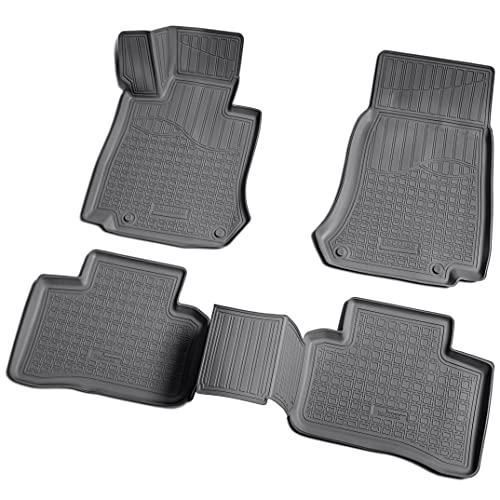 Tapis de sol 3D en caoutchouc pour Mercedes GLC X253 depuis 2015