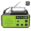 Tragbar Kurbelradio mit Eingebaute 8000mAh Akku Solar Radio Notfallradio mit USB Handyladefunktion AM/FM/WB Radio mit…