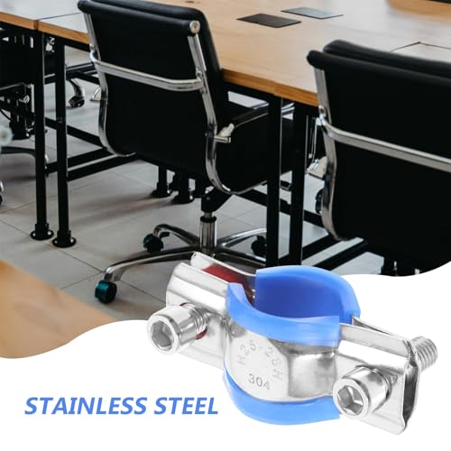 Abrazadera antideslizante ajustable de acero inoxidable 304 para silla 8
