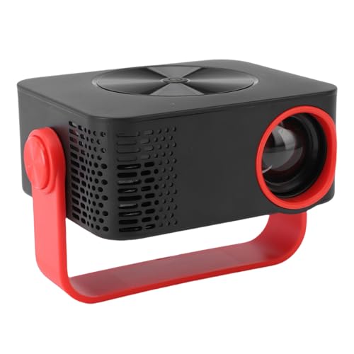 Risoluzione Full HD 1080p: il proiettore supporta la risoluzione Full HD 1080p, fornendo effetti visivi vividi. Con il suo design rotante a 360 °, è possibile proiettare immagini o video in qualsiasi direzione, ideale per serate di film, presentazioni o sessioni di gioco.
