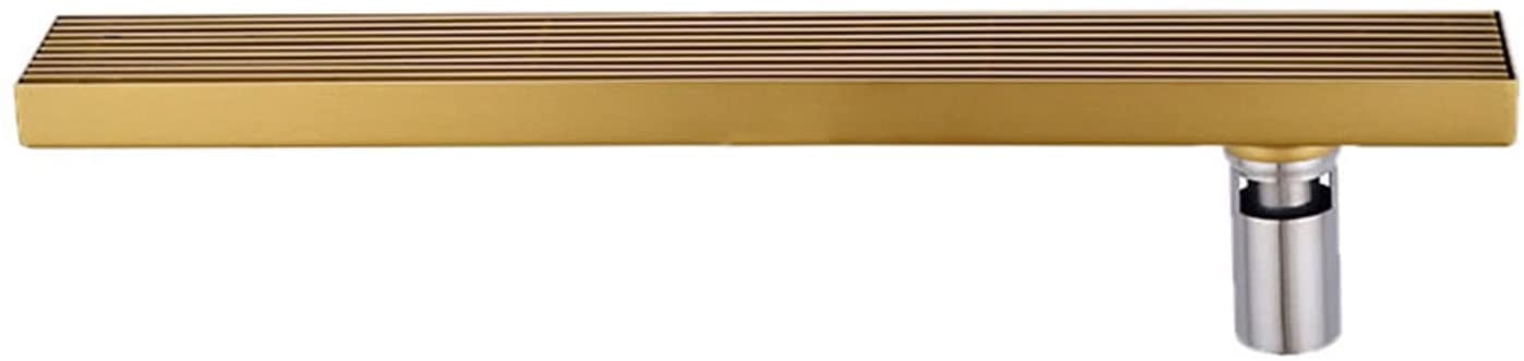Drain de douche linéaire avec filtre à cheveux et grille amovible 120cm