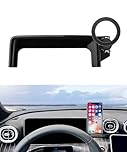 MaserWeller Car Mobile Phone Holder for 2023-2026 Mercedes Benz GLC / 2022-2026 C-Class Accessories 12.3 Inch Digital Instrument Cluster Screen Fixed Clip, 360° Rotation Phone Holder Compatible with
