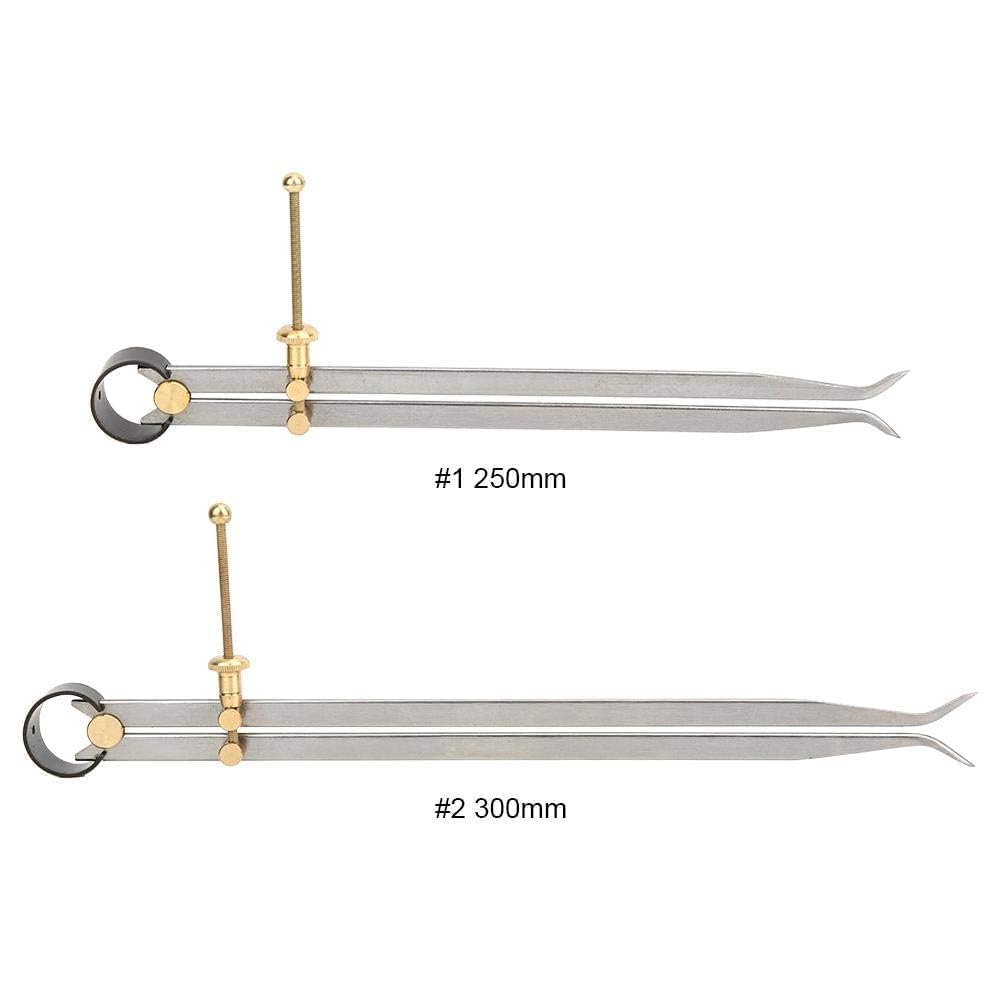 Spring Divider Caliper Compass, Inside Spring Caliper Set Messwerkzeug Spring Compass(300mm)