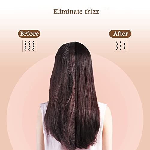 Fernida Cordless Hot Comb For Hair Styling, Portable Mini Straightener For Beard, Rechargeable Heating Hair Straightener Brush For Women Men Home Travel As Carry-Along Comb #TOP2