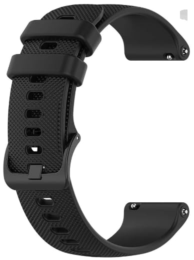 Compatible with Samsung Galaxy Watch 3 41mm Band/Galaxy Watch Active 2 40/44mm Bands, 20mm Silicone Strap Sports Replacement Wristband Women Men for Galaxy Watch 3 41mm (Black/Wine Red/Rock cyan, S/M)