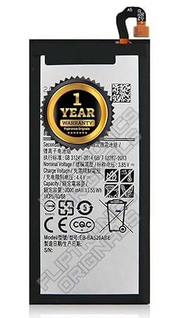Image of EB-BA520ABE Battery for Samsung Galaxy A5 2017 / A520 / SM-A520F Battery with 1 Year Warranty ****(P160)