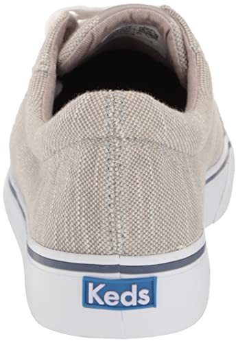 Image of Keds Womens Jump Kick Textile Linear Static Lace Up Sneakers Shoes Casual - Grey