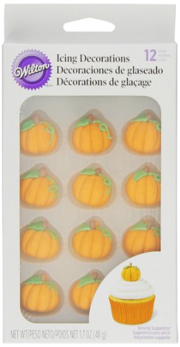 Wilton Pumpkin Royal Icing Decorations