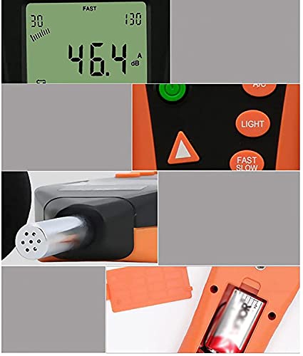 NKTJFUR Decibel Meter Handheld Noise Meter Geluidsniveau Meter Decibel Meter Decibel Tester Noise Tester Multi-functie… - Image 5