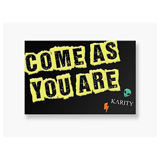 Karity 15 Come As You Are Highly Pigmented Professional Edgy Eyeshadow Palette - Everyday Makeup Shadow Palette with Intense Pigment