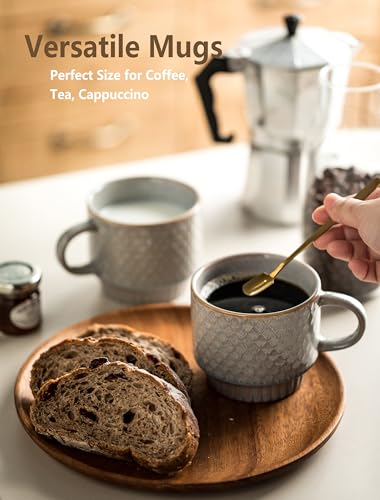 Gomakren 13oz Coffee Mugs Light Gray thumbnail 7