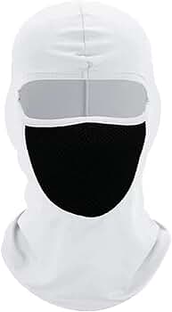 Amazon.co.jp: ヘルメット白インナー覆面目出し帽薄夏用バイク