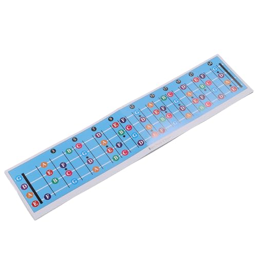 Bass Guitar Fretboard Chart