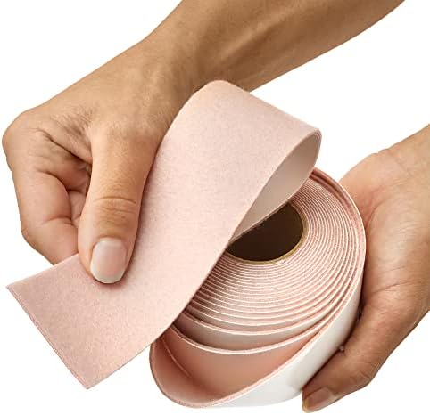 Health and Household Moleskin, 24-Hr Foot Relief, Foot Pain No More (2-Rolls)