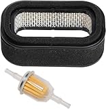 GOIPKO 11013-2204 Air Filter Combo and Spark Plug Kit Replacement for Kawasaki FD620D FD661D for