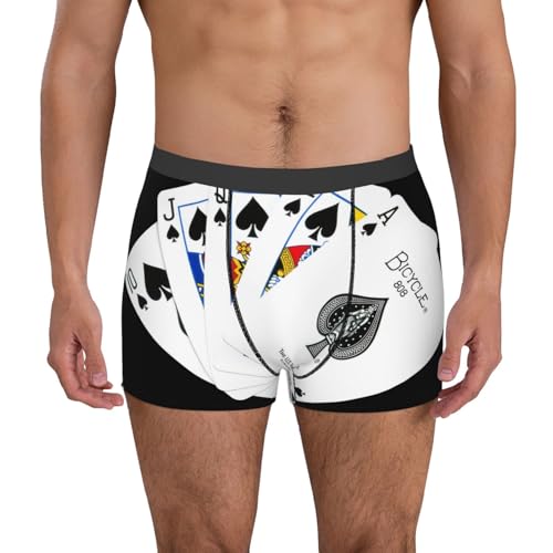 Fun Playing Cards Men'S Boxer Briefs, Performance Stretch Briefs, Moisture Wicking Boxer Briefs4