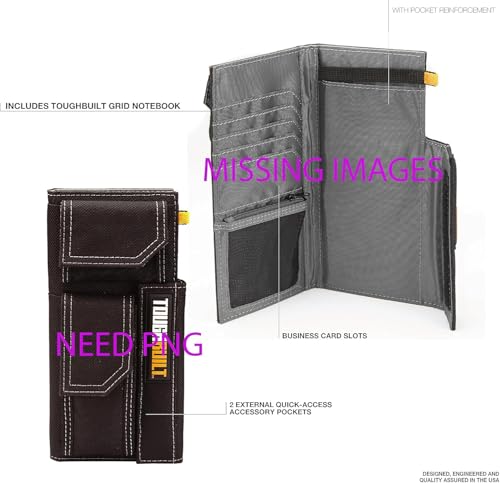 Toughbuilt TB-56-M-C Organiseur robuste format moyen pour documents et notes - 3