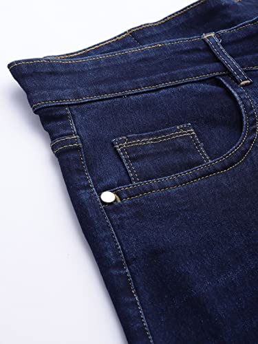 Image of Hubberholme Men's Stretchable Slim Fit Jeans - Casual Cotton Jeans for Men