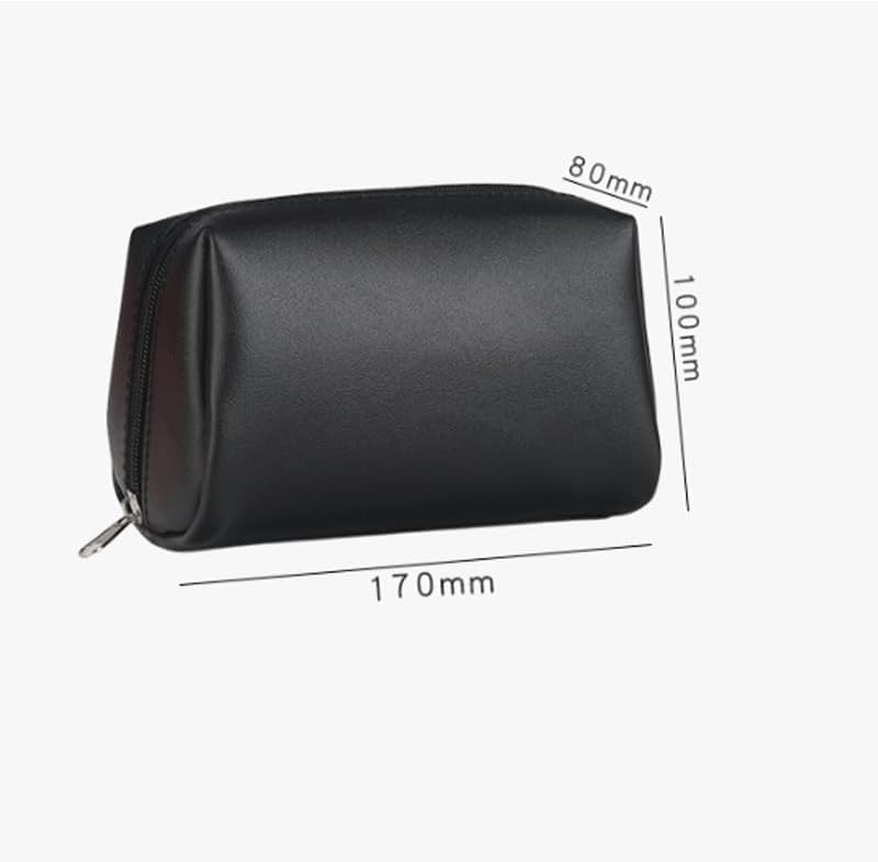 Ladies' PU Leather Cosmetic Bag Hand held Toiletries Storage Bags image 4