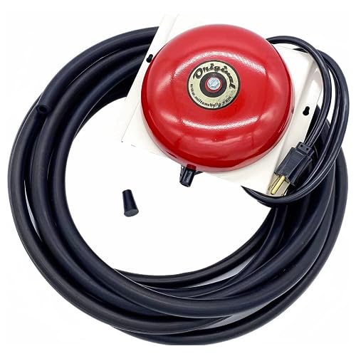 Miltons Bells MB 50OBK Original Bell Driveway Alarm Kit 50 Ft Signal Hose Pneumatic Vehicle Detection Bell System for Driveways Drive-Thrus Farms Warehouses & Commercial Entrances