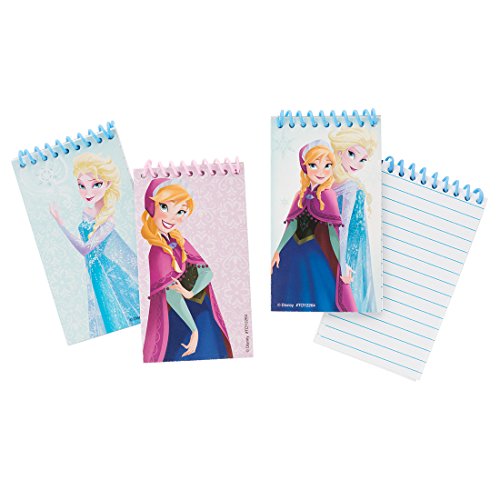 SmileMakers Disney Frozen Notepads - Prizes and Giveaways - 72 per Pack