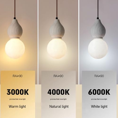 Lampe suspendue à intensité variable en ciment créatif et design architectural - 6