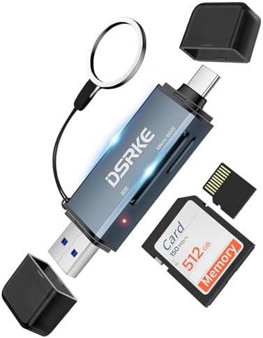 Carehabi 6-in-1 Kartenleser - USB/USB-C Mit SD/TF Steckplätzen