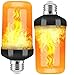 Swonuk Flammen Glühbirne E27 Lampe LED 4W Flamme Effekt Glühlampen Flackerlicht Außenleuchte für Haus Garten Party Halloween Weihnachten Deko