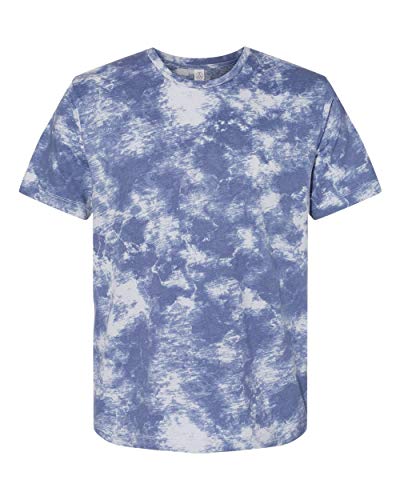 Vêtement blue tie dye Alternative 2385 taille 2XL homme