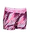 Under Armour Girls' HeatGear Armour 3" Printed Shorty, Beet/Pink Punk, Youth Large