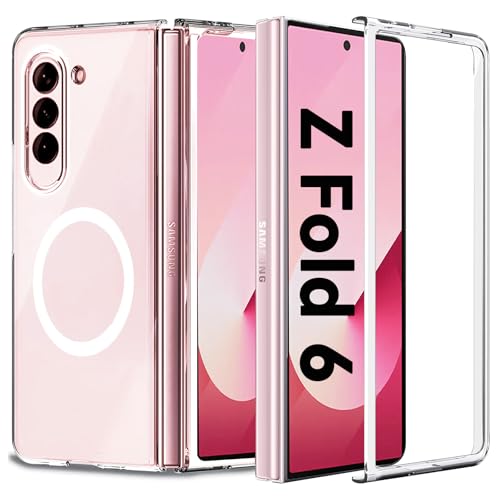 Deekeewe Samsung Galaxy Z Fold 6 CP[XAGalaxy Z Fold 6 X}zP[X MagsafeΉ,X^ϏՌیJo[ Samsung Z Fold 6 5GpANA