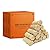 128Pcs Natural Fire Starters for Campfires, Fireplaces, Grills, BBQ & Smokers, Wood Stoves,Fire Pits,A Box of 128 pcs Firestarters