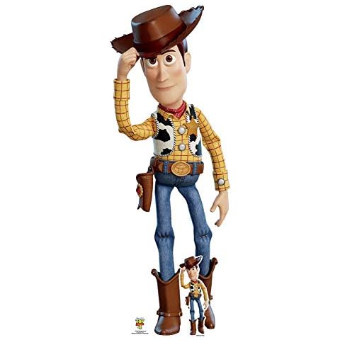 Star Cutouts Woody Cowboy Hat Standee Cover