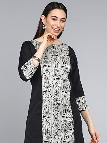 Image of Vaamsi Women's Polyester Regular Kurta