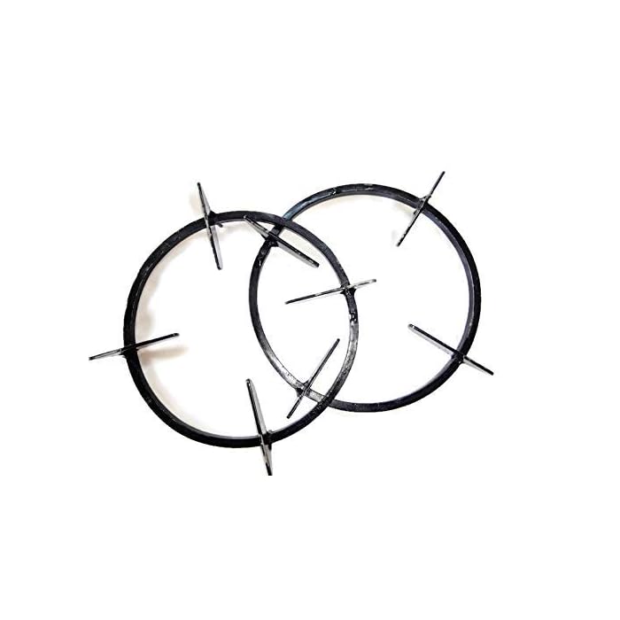 Buy Rajeev Gas Jali for LPG Gas Stove (Metal Iron, Color Silver