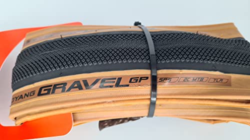 CHAOYANG Tyre 700x35 GRAVEL GP TLR Tanwall for Gravel Premium, Black - Image 4