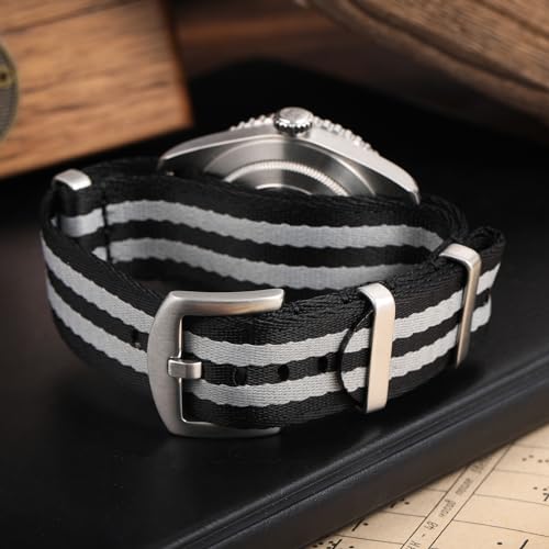 Watchdives - Nylon Watch Band 18mm, 20mm, 22mm, Multicolor, for Men and Women