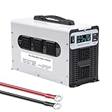 [Large gamme d'utilisations] : l'onduleur à onde sinusoïdale pure fournit une puissance d'onde sinusoïdale pure dans les situations d'urgence à votre aspirateur de voiture, appareil photo, téléviseur, téléphone, réfrigérateur et la plupart des appareils électroménagers, etc.